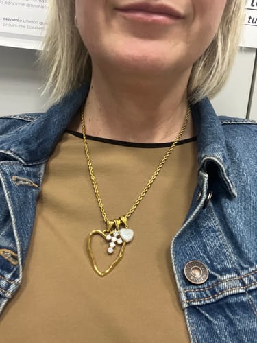 Customer photo review of COMPONI LA TUA COLLANA - RICORDATI DI SELEZIONARE I CIONDOLI CHE DESIDERI 🫶🏼