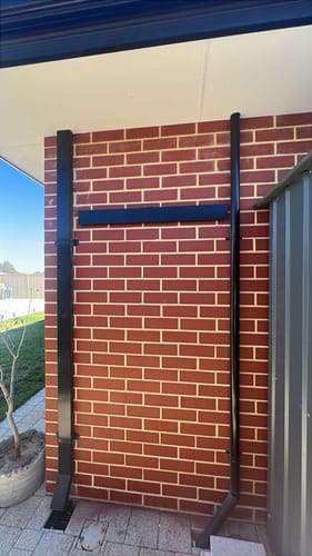 Customer photo review of Wall Mounted Drying Rack - Foldable Indoor and Outdoor Drying Rack