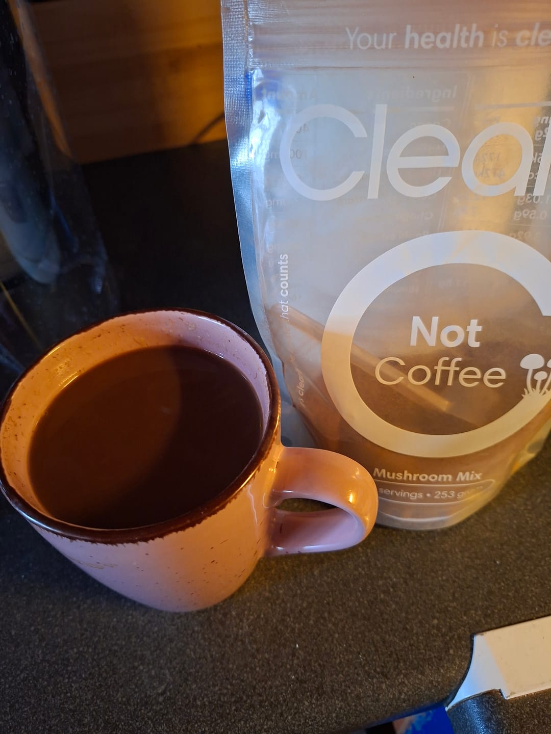 Customer photo review of Not Coffee