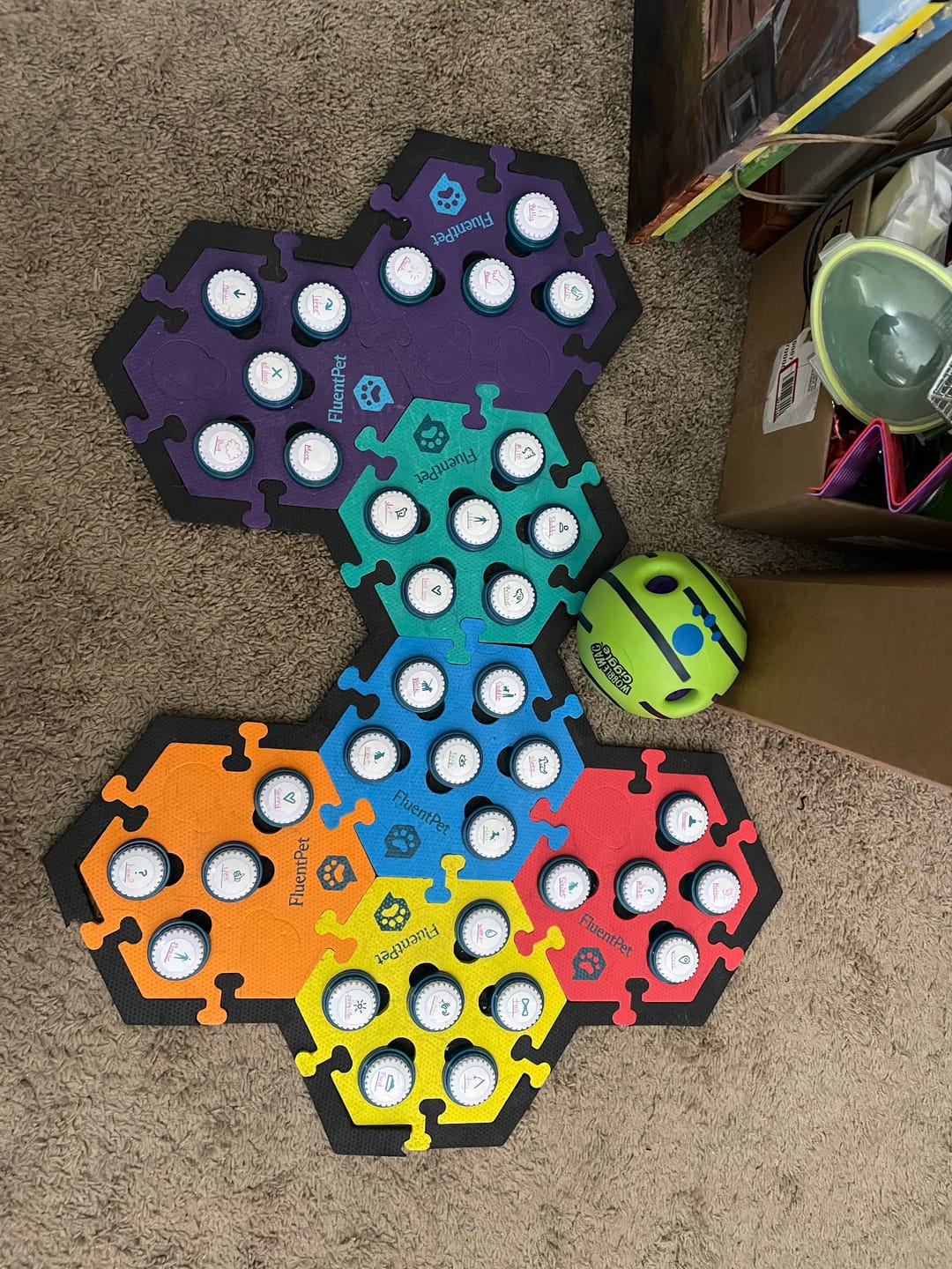 Customer photo review of Speak Up! Button Multipacks