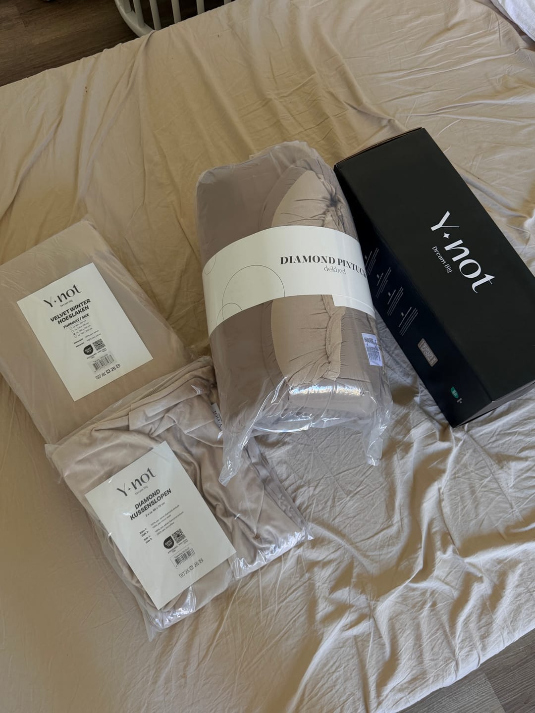 Customer photo review of Y-NOT Dreampillow Percale