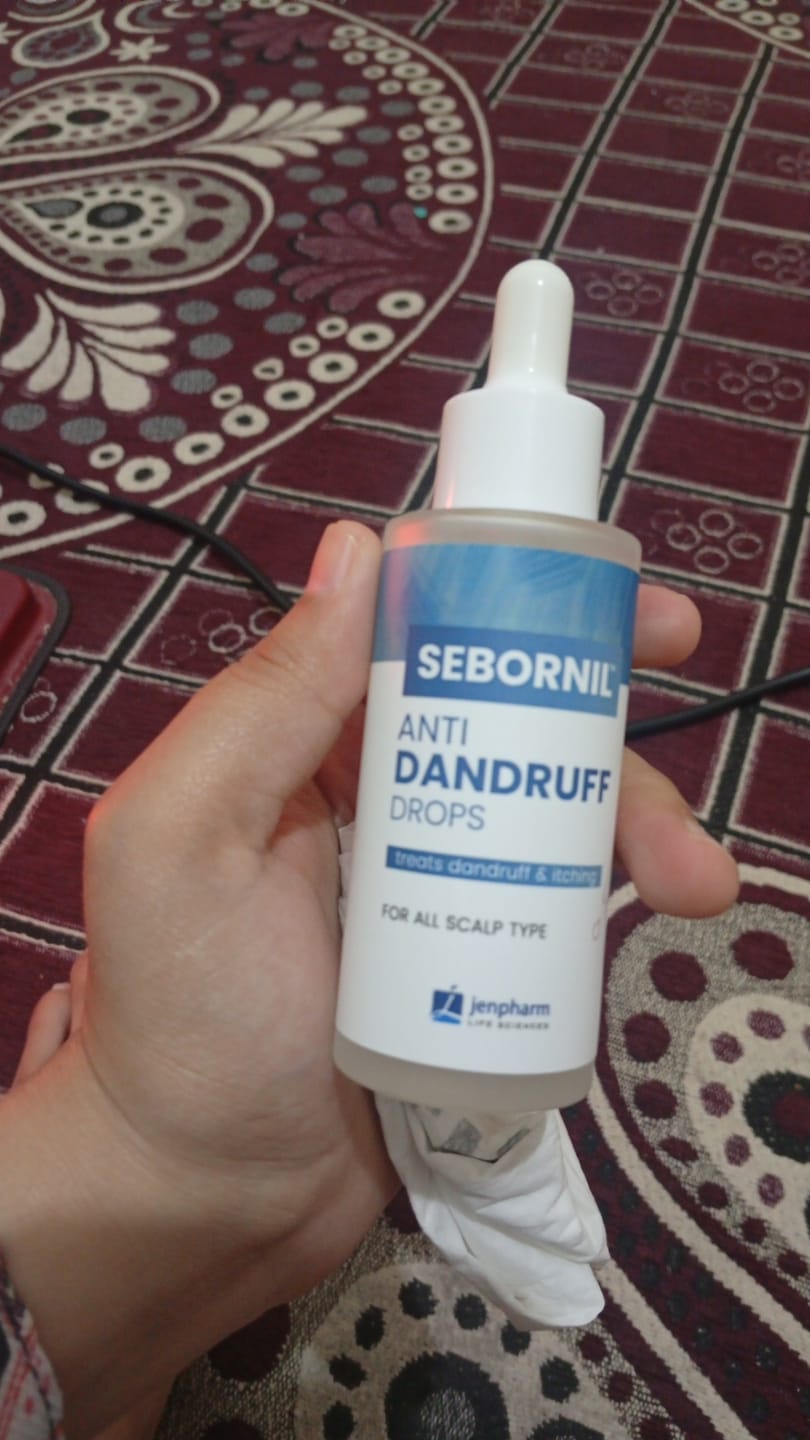 Customer photo review of Sebornil Anti Dandruff Drops