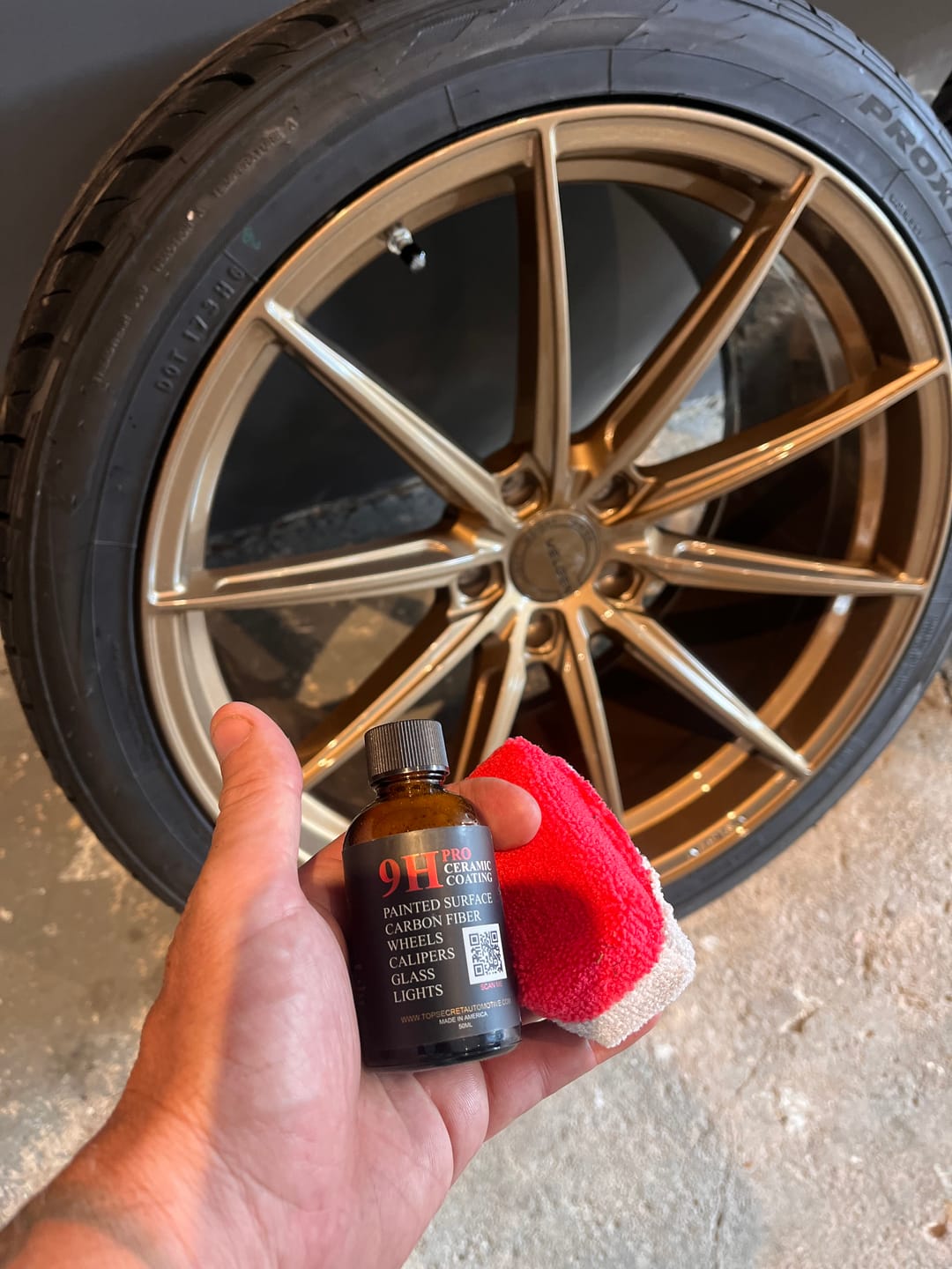 Customer photo review of BONDX - PROFESSIONAL CERAMIC COATINGS