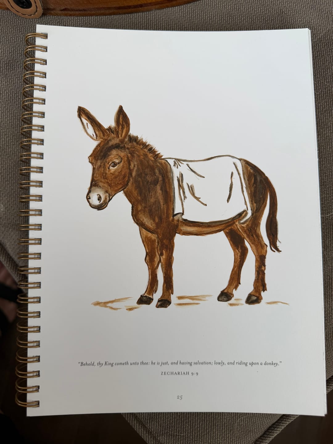 Customer photo review of APR26 General Conference Watercolor Workbook