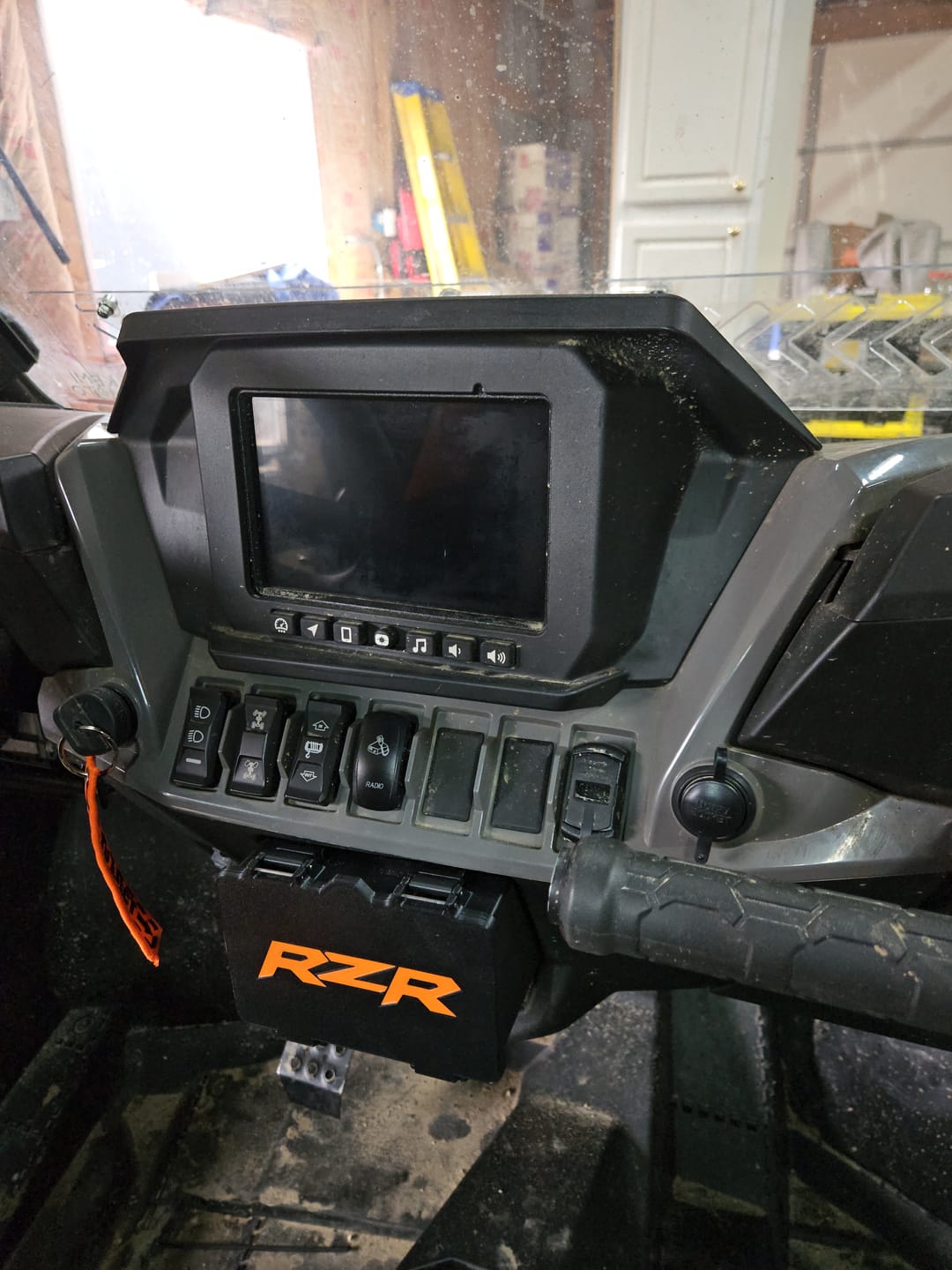 Customer photo review of Stash Box for 2024–2026 Polaris RZR XP 1000 – Factory-Fit Storage