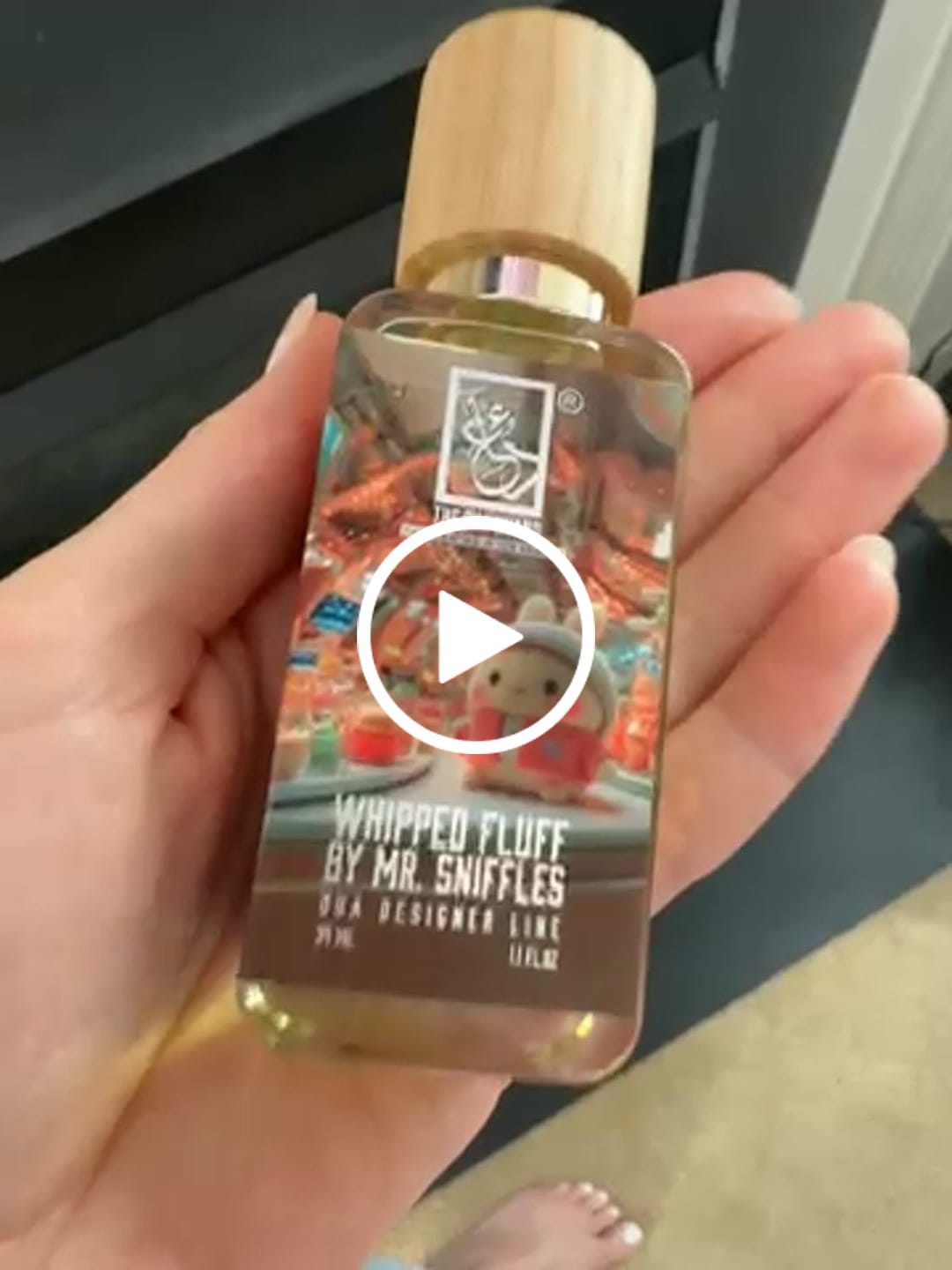 Customer video review of Whipped Fluff By Mr. Sniffles