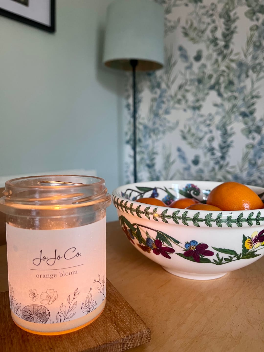 Customer photo review of Limited Edition Orange Bloom Candle (45 Hour)