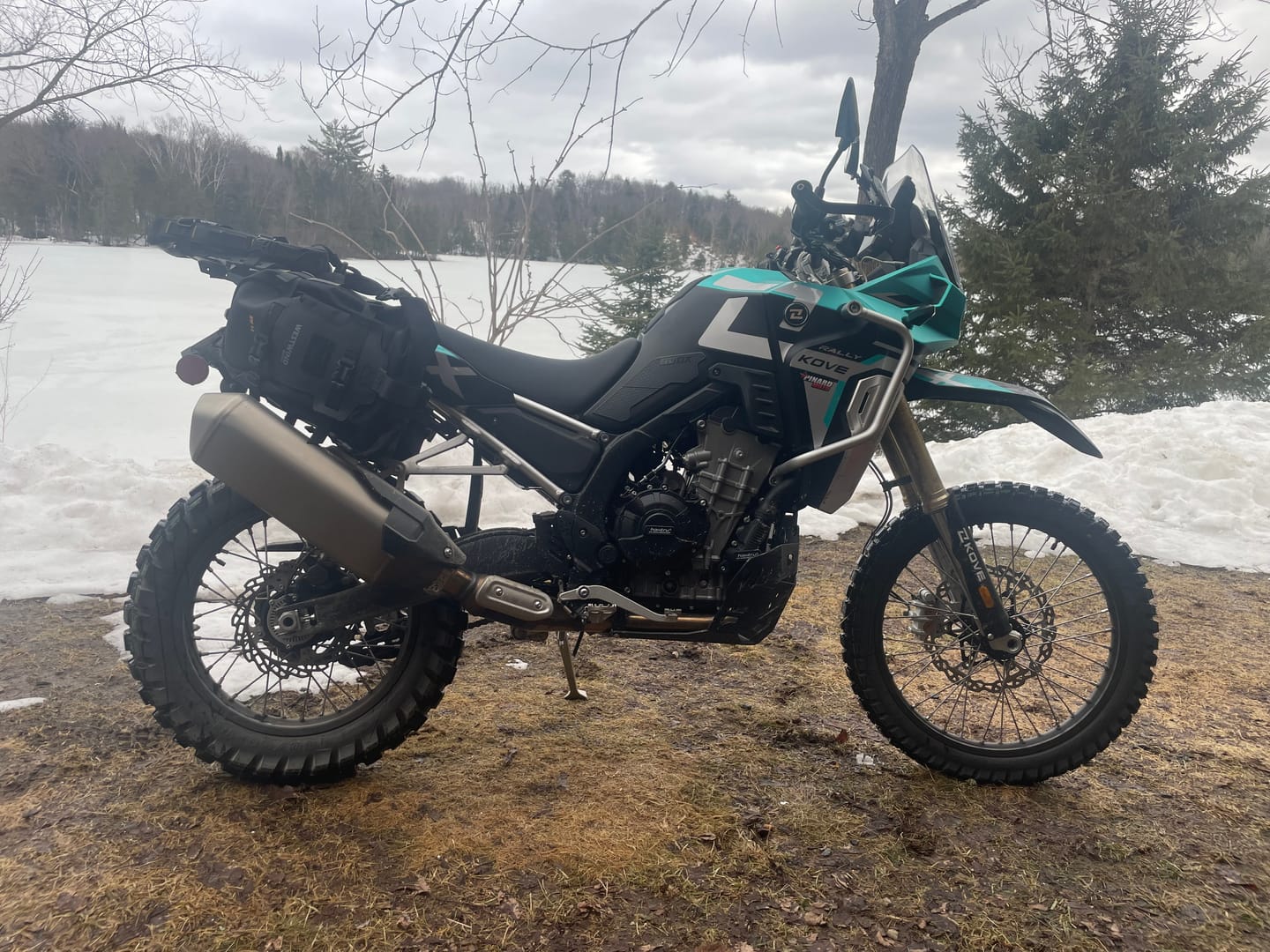 Customer photo review of Kove 800X/800X Rally Luggage Rack