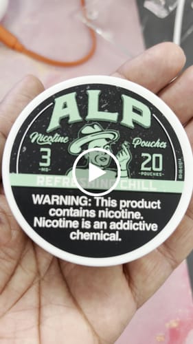 Customer video review of Refreshing Chill Nicotine Pouches