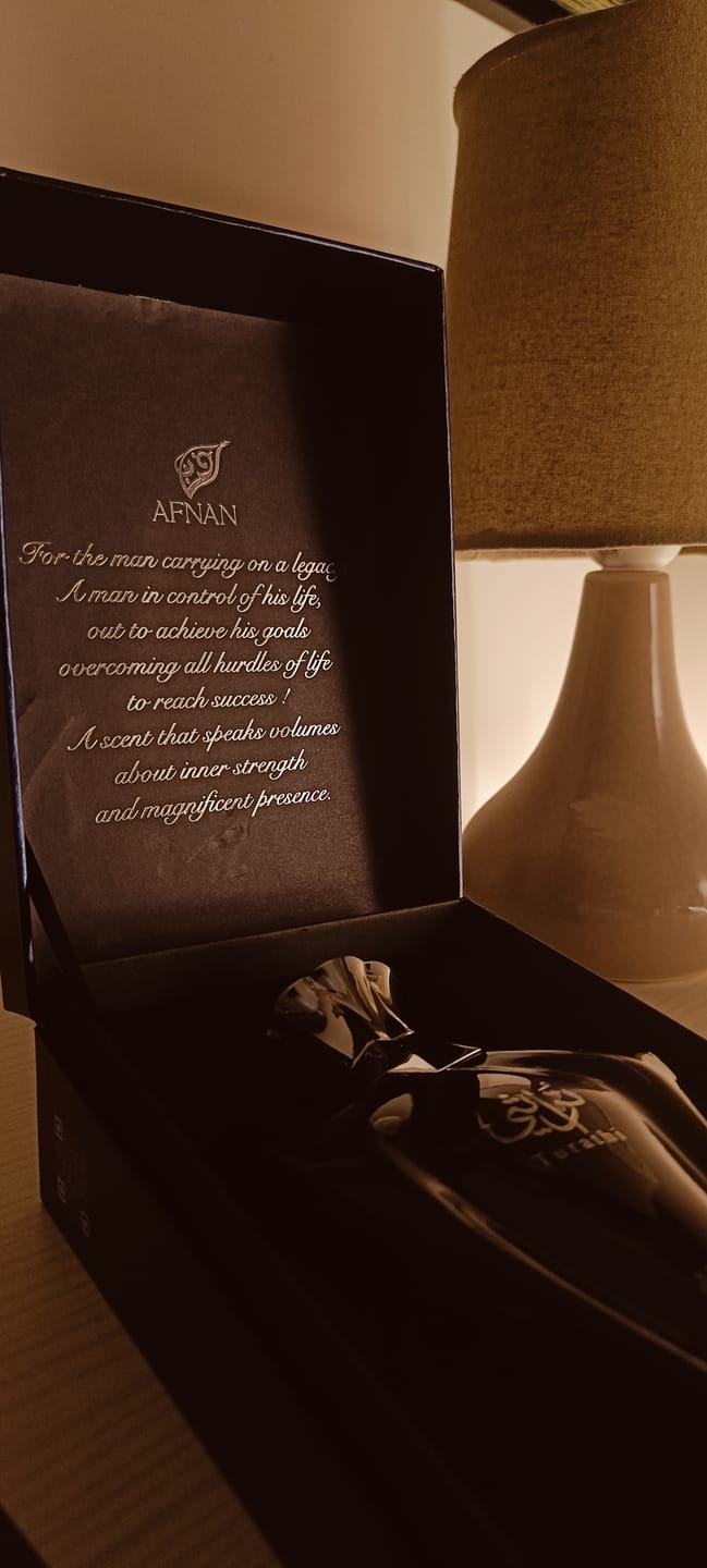Customer photo review of Afnan Turathi Blue Eau De Parfum For Men