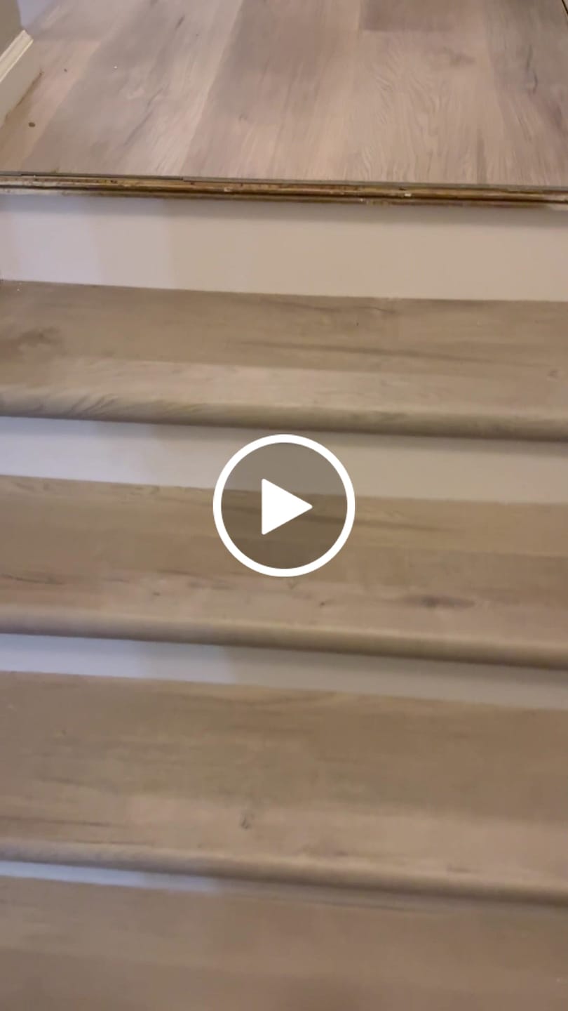Customer video review of Hockley Oak Stair Tread