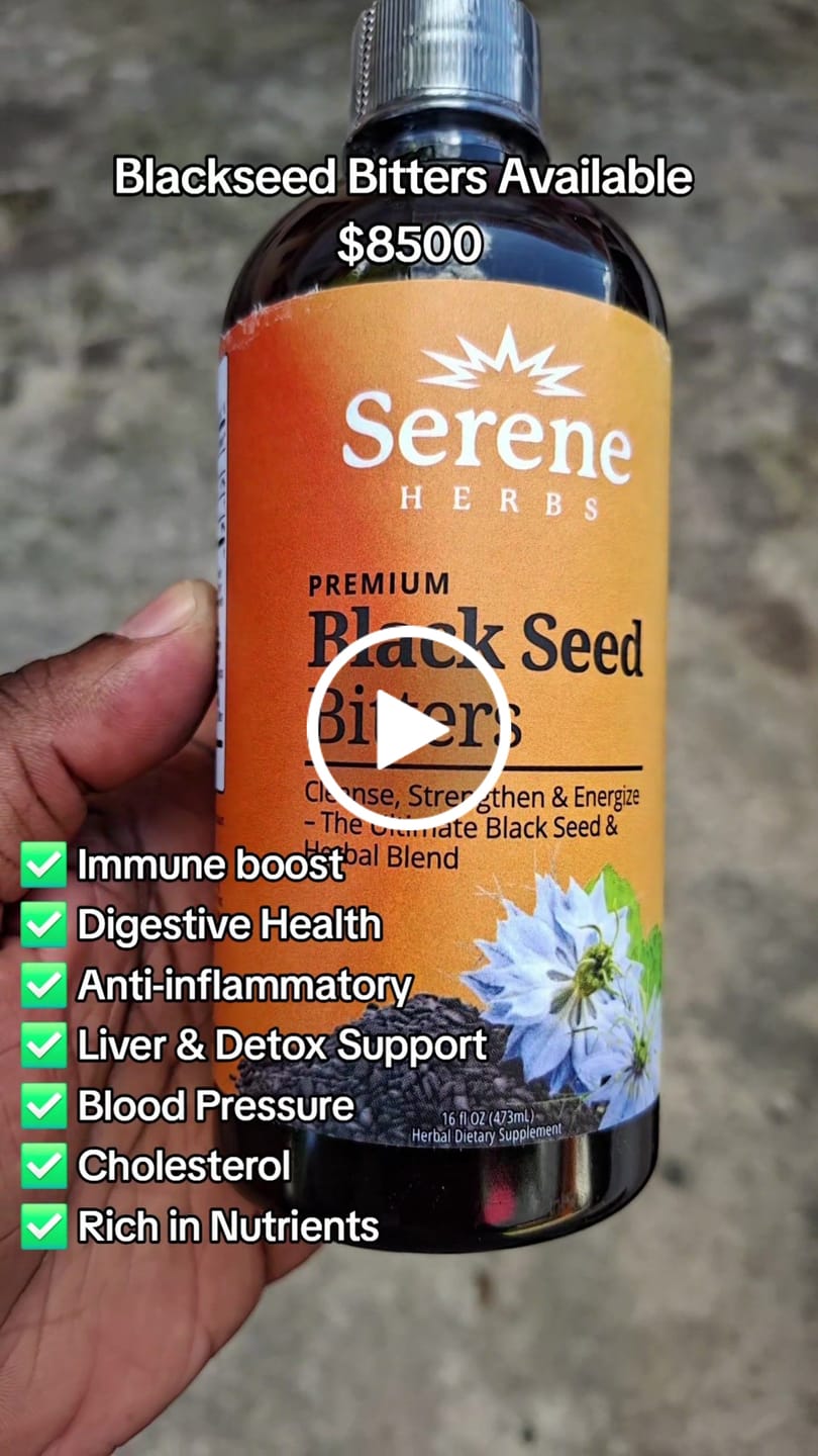 Customer video review of Black Seed Bitters