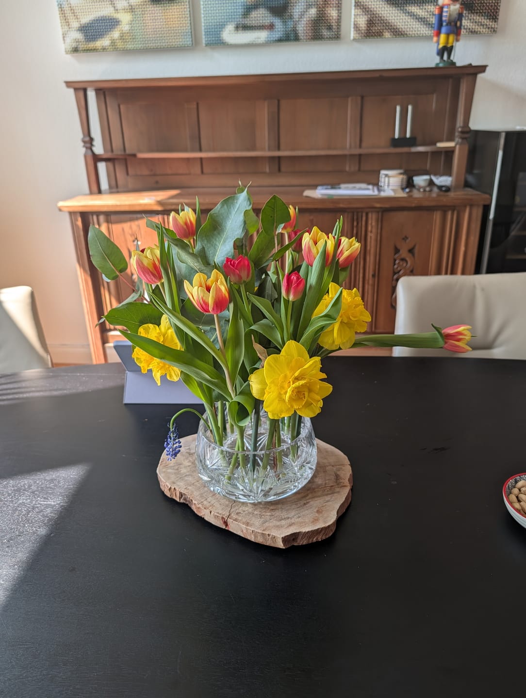 Customer photo review of Kenzan Ring 150 mm Acrylic Flower Frog