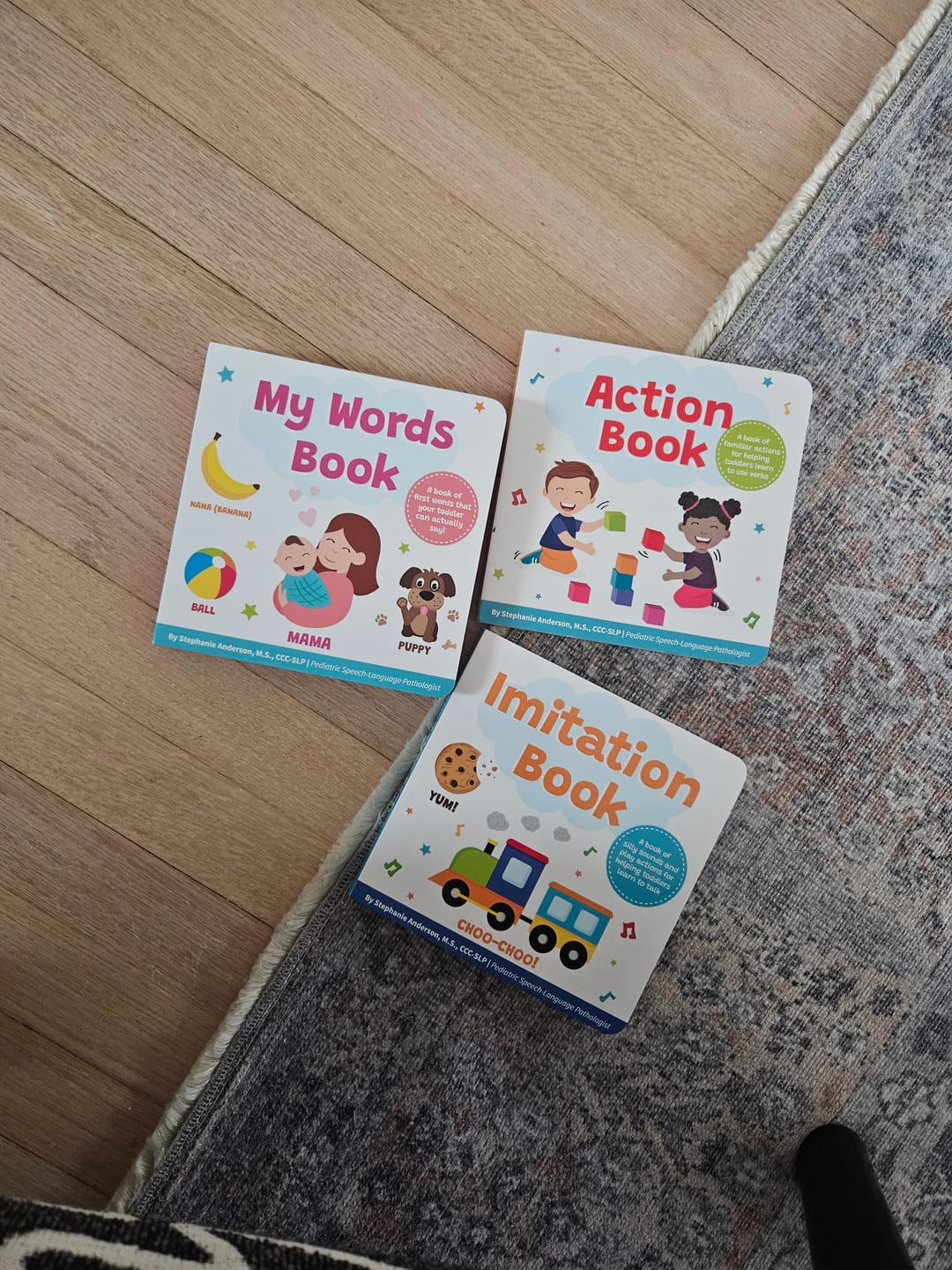 Customer photo review of Early Speech Complete Bundle – 3 Fun & Interactive At-Home Speech Therapy Books for Toddlers to Build Sounds, Words & Sentences | Written by a Pediatric Speech Therapist