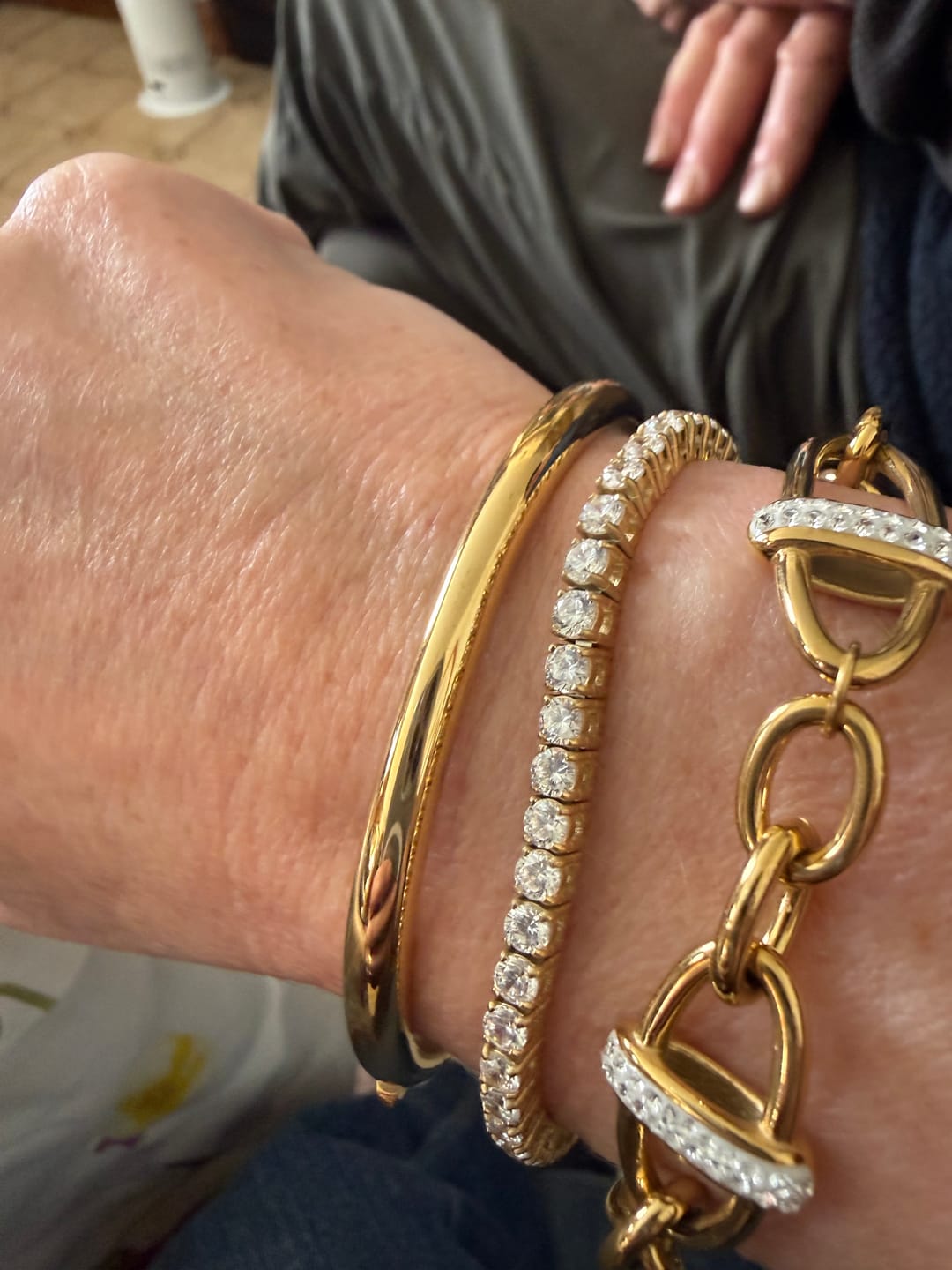 Customer photo review of Nurture Classic Bangle