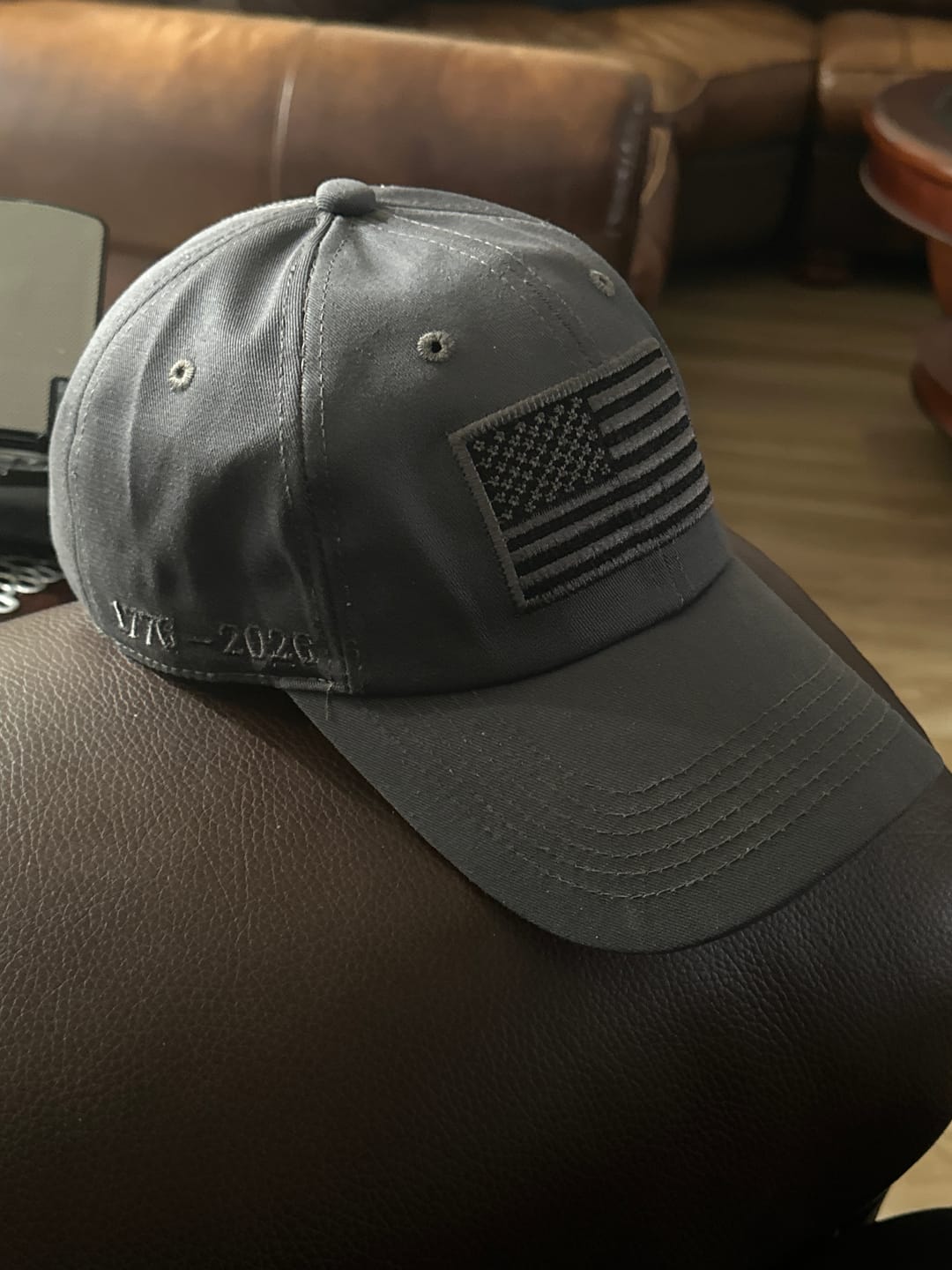 Customer photo review of America 250th Anniversary Hat – American Flag Baseball Cap 1776 - 2026 (Exclusive)