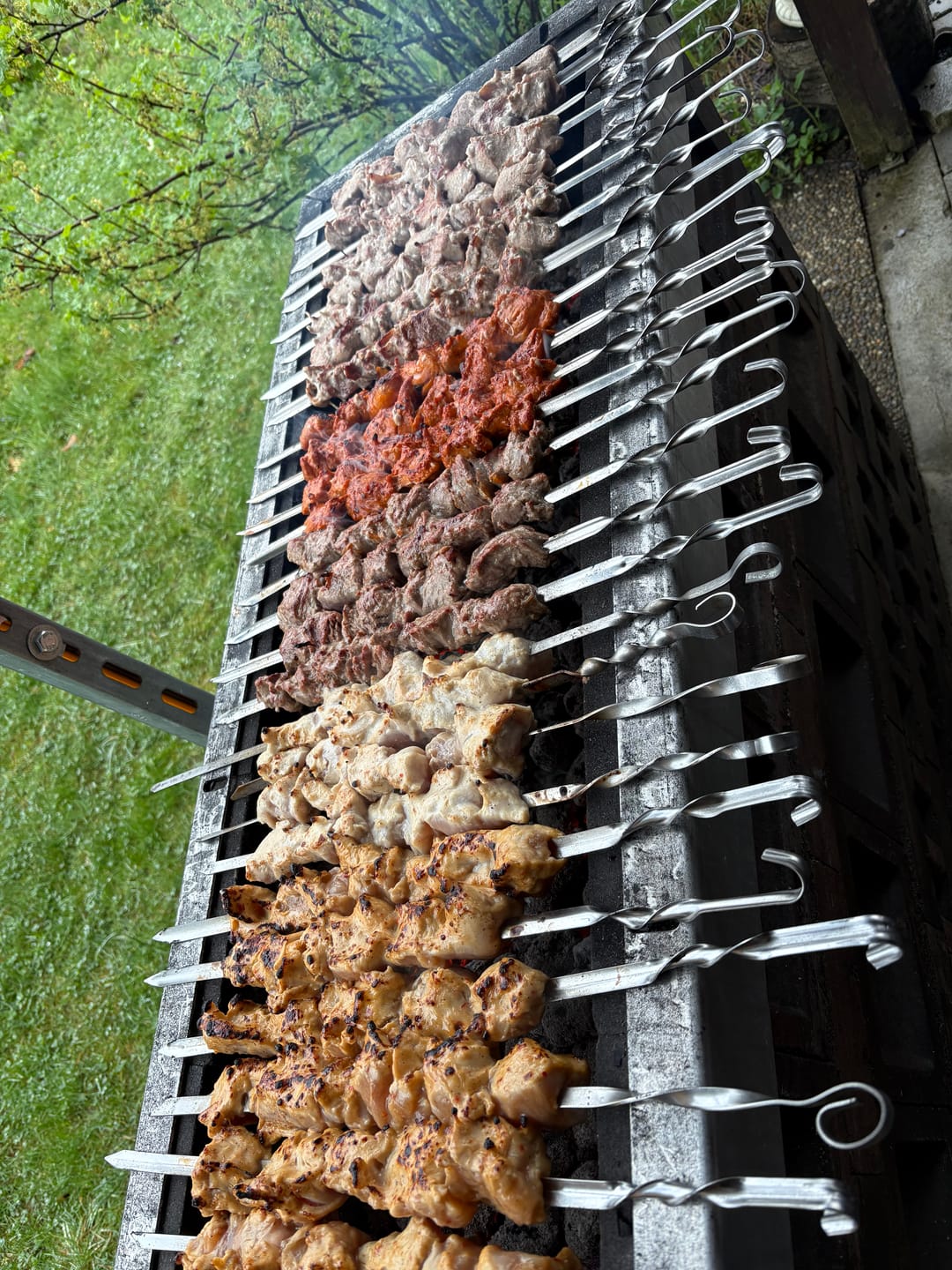 Customer photo review of Lamm-Schaschlik-Original – zart mariniert aus der Lammkeule | mySchaschlik