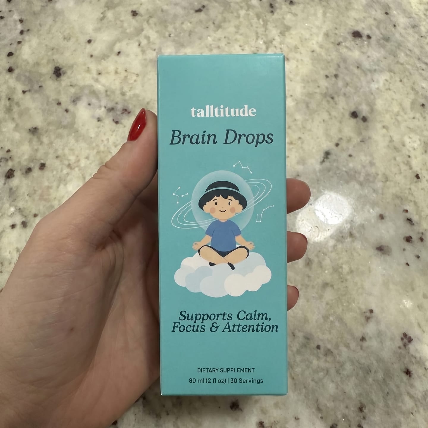 Customer photo review of Brain Drops