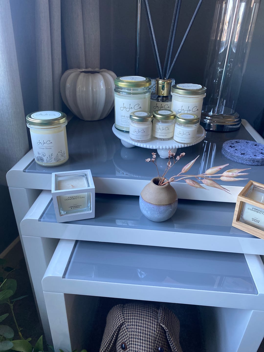 Customer photo review of Limited Edition Orange Bloom Candle (45 Hour)
