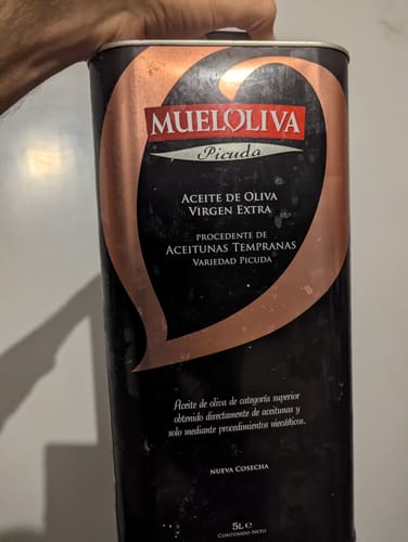 Customer photo review of Picuda Extra Virgin Olive Oil