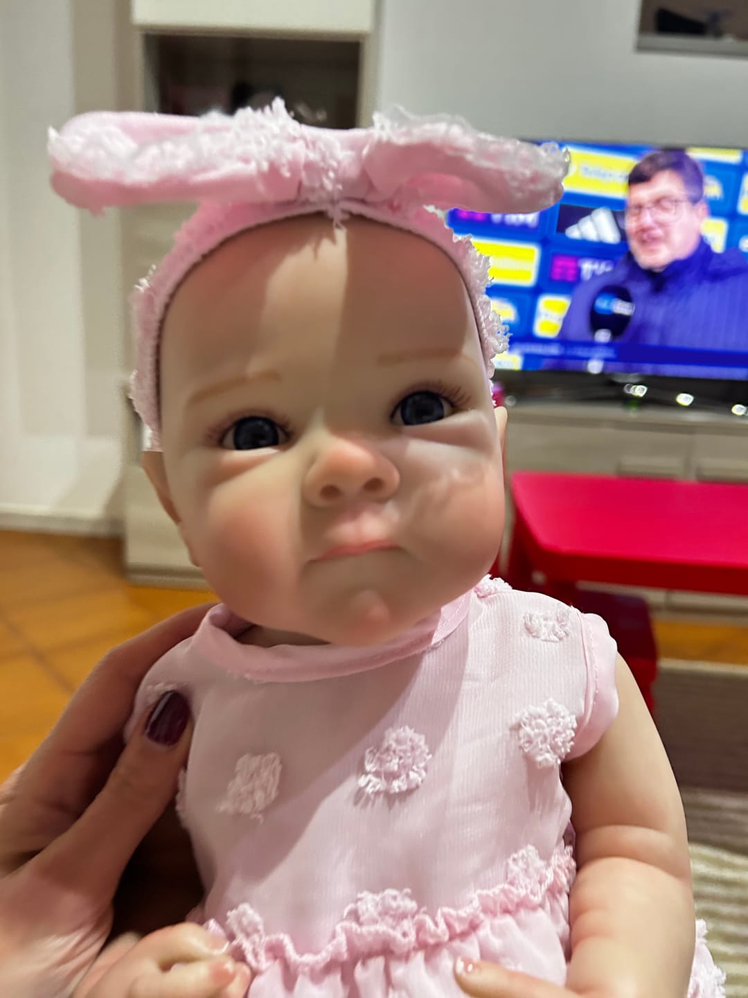 Customer photo review of Bambola reborn full silicone vinile altamente realistica - BETTIE