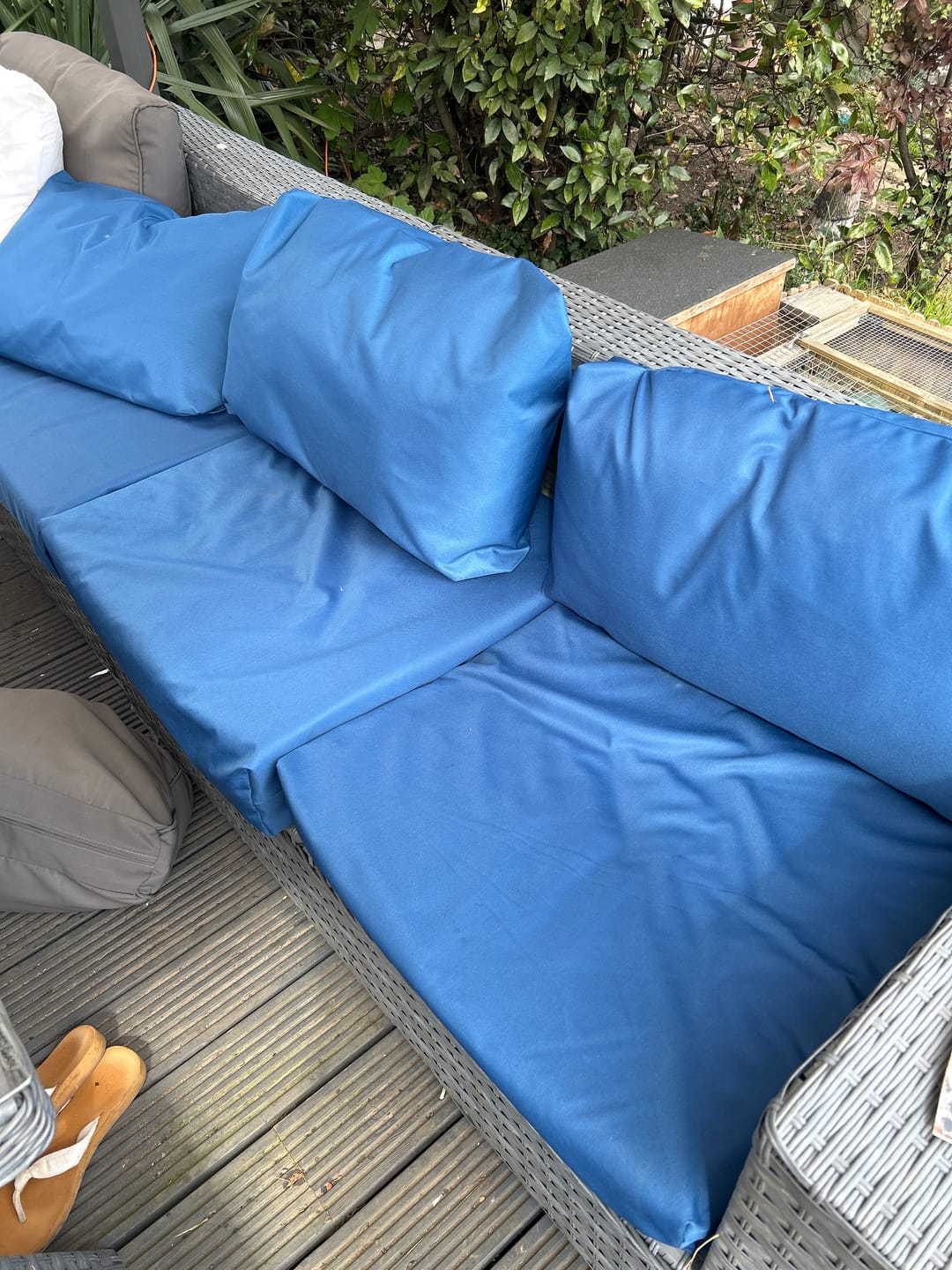 Customer photo review of Outdoor Water Resistant Canvas Fabric