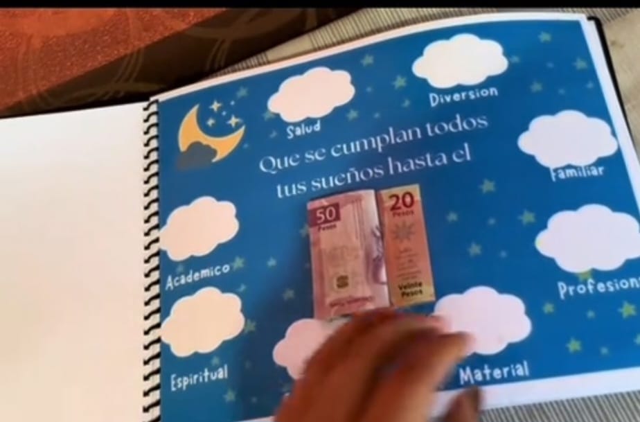 Customer photo review of Álbum imprimible "Feliz cumpleaños"