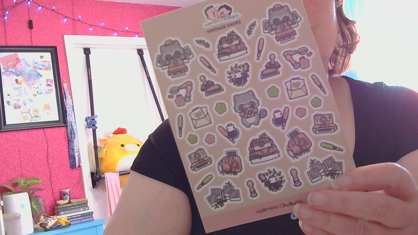 Customer photo review of Sticker Sheet - Vintage Faves