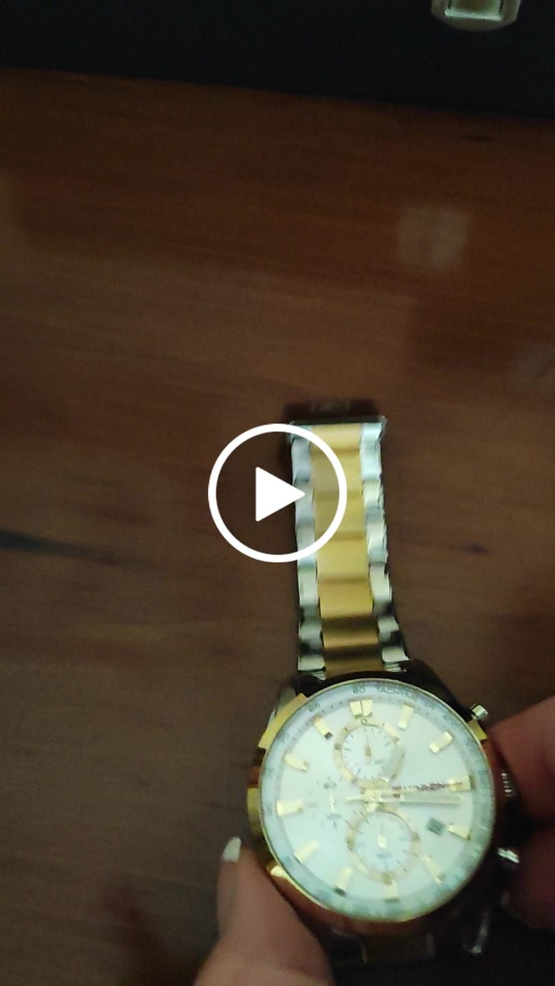 Customer video review of Curren Monte Carlo® orologio uomo acciaio