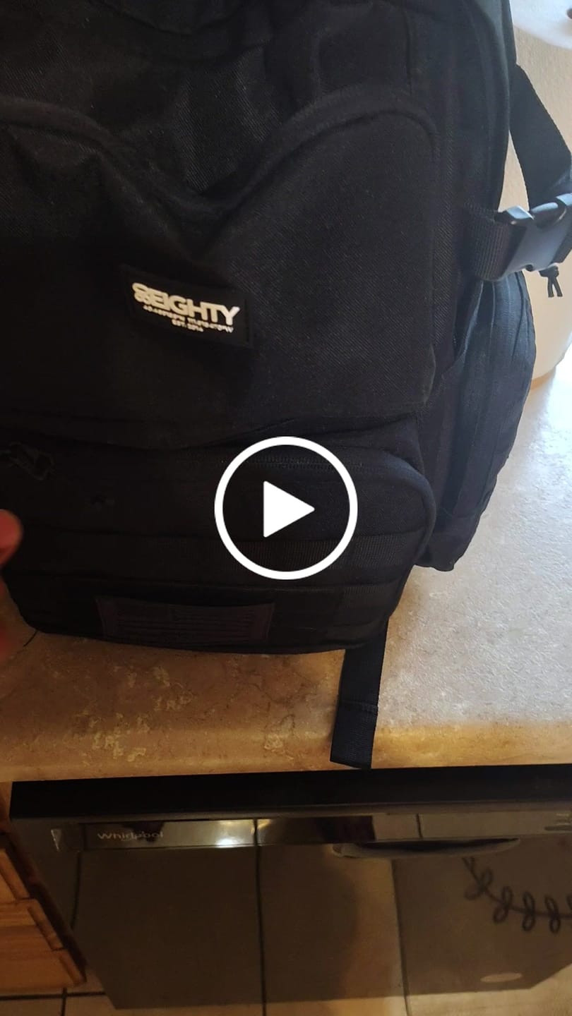Customer video review of 80Eighty® Commando Raven Backpack