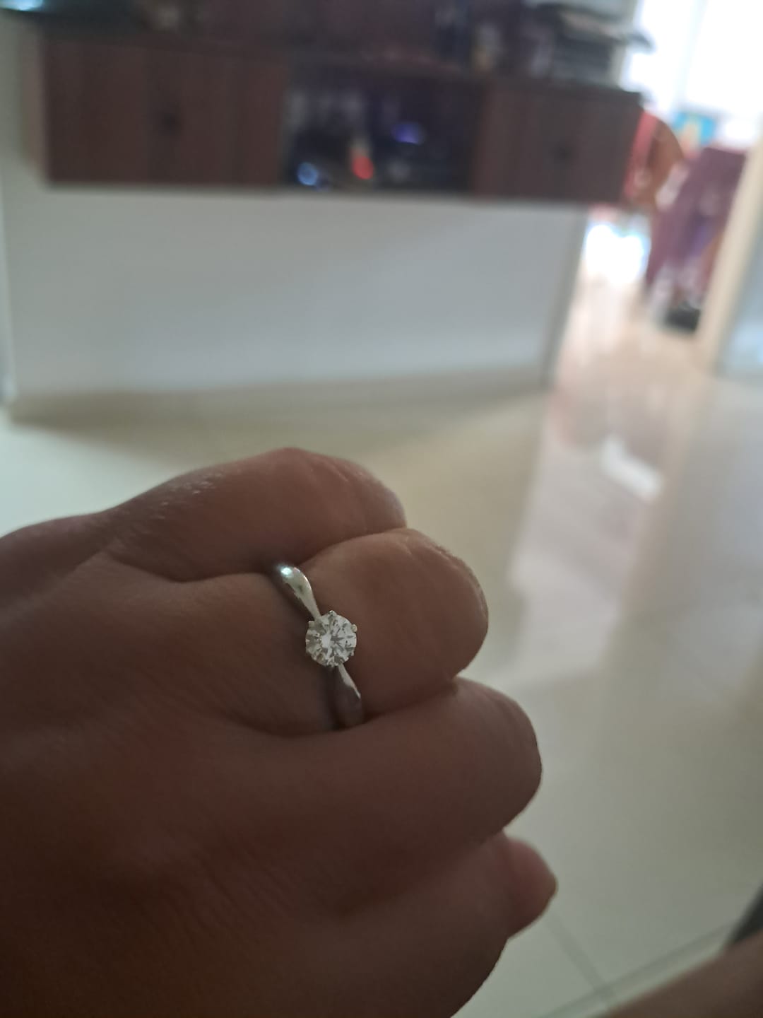Customer photo review of Forever Yours 925 Silver Ring