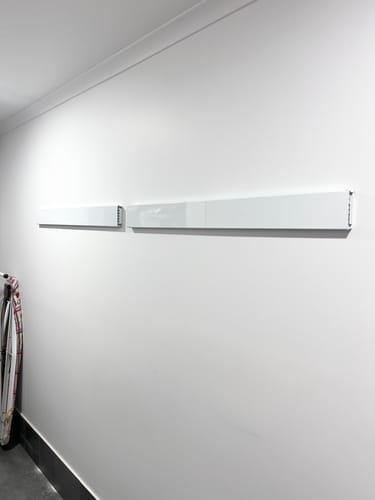 Customer photo review of Wall Mounted Drying Rack - Foldable Indoor and Outdoor Drying Rack