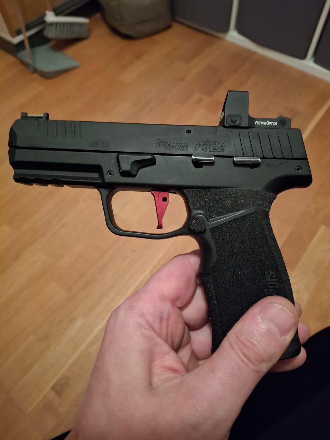 Customer photo review of Frenzy Mini Red Dot Sight (SCRD-43/SCRD-M43)