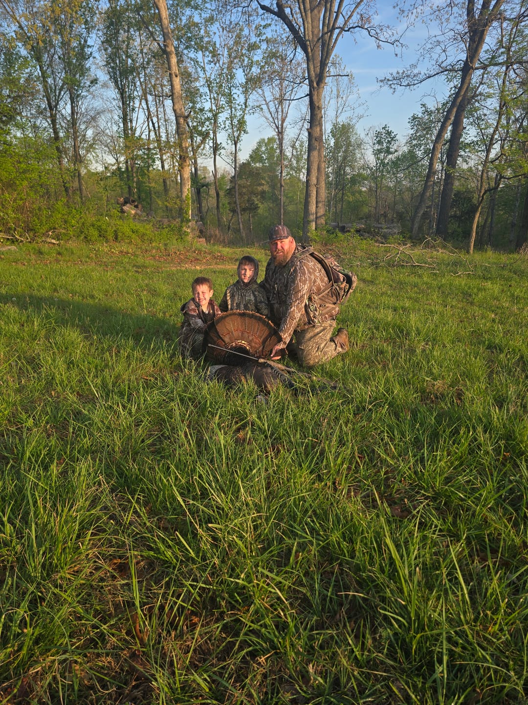 Customer photo review of VisX/VisMax See Through Hunting Blind, Pop Up Ground Deer Blind