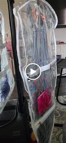 Customer video review of Glam'r Gear Garment Bags (Hangers Sold Separately)
