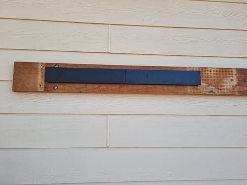 Customer photo review of Wall Mounted Drying Rack - Foldable Indoor and Outdoor Drying Rack