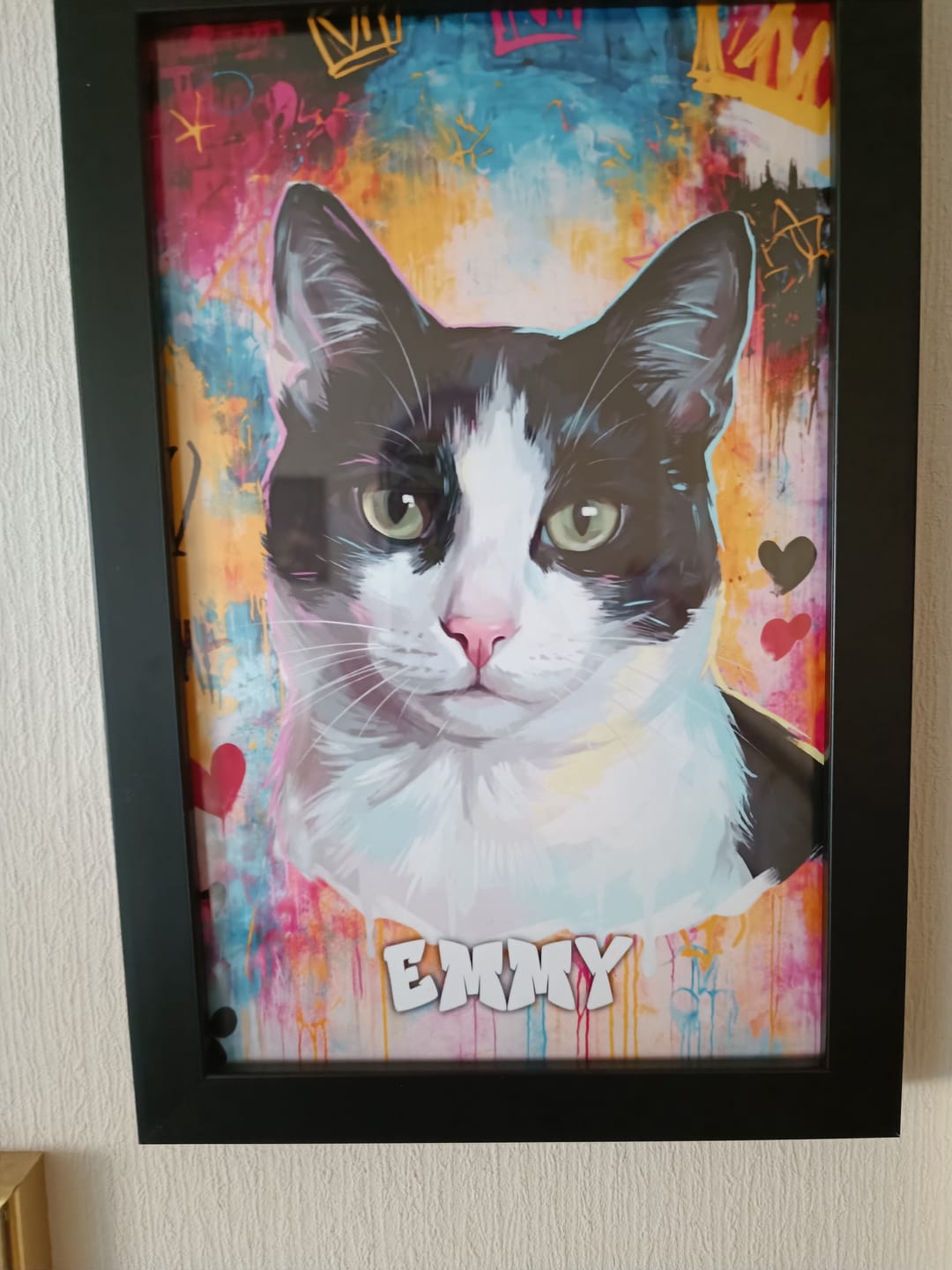 Customer photo review of Personalisiertes Poster - Graffiti