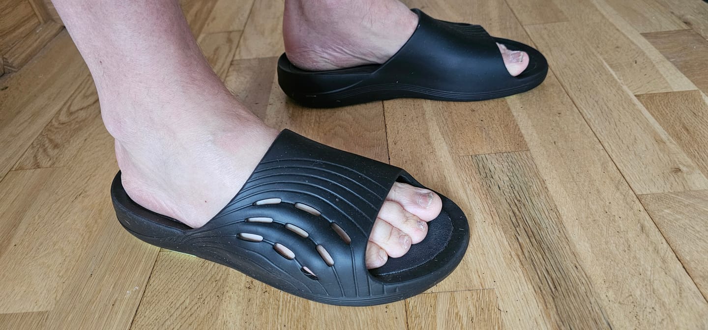 Customer photo review of Enertor Recovery Slides