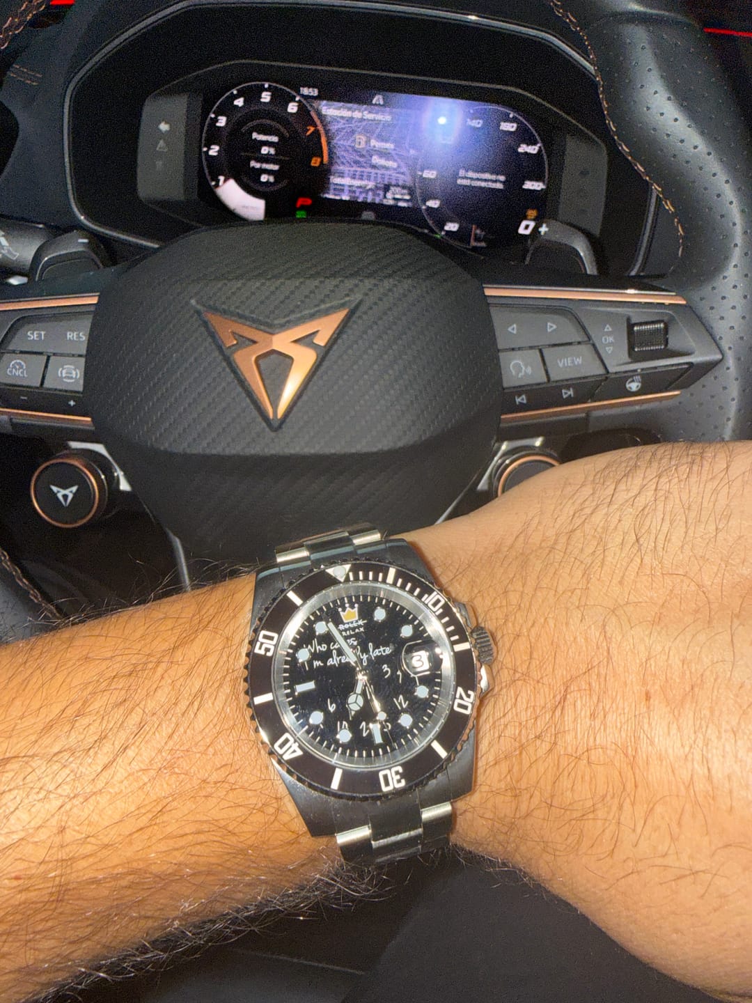 Customer photo review of HYDROCORE CLASSIC WATCH