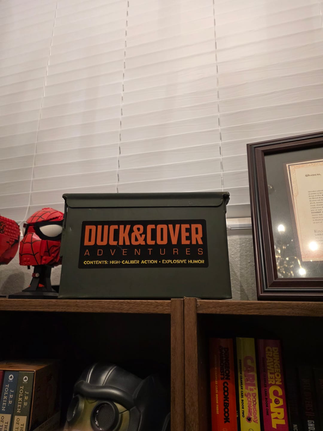 Customer photo review of Duck & Cover Ammo Can