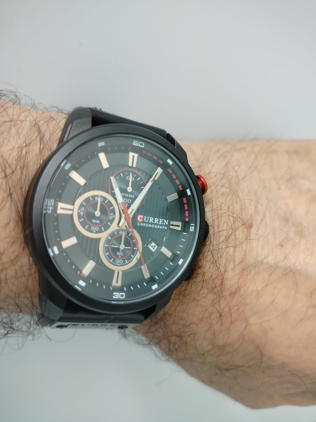 Customer photo review of Curren Istanbul® orologio uomo pelle