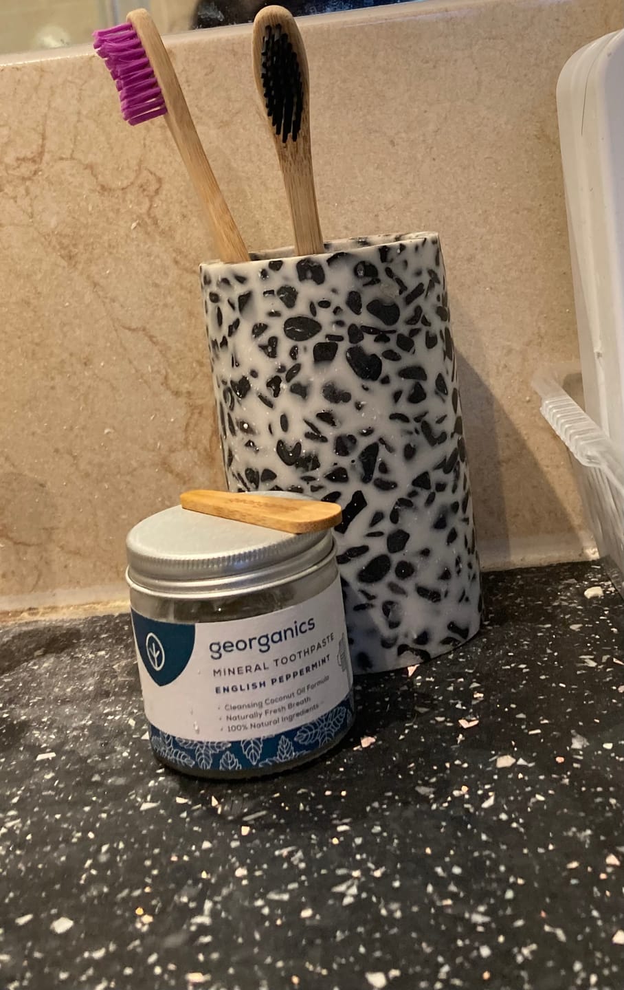 Customer photo review of Fluoride Free Toothpaste - Peppermint