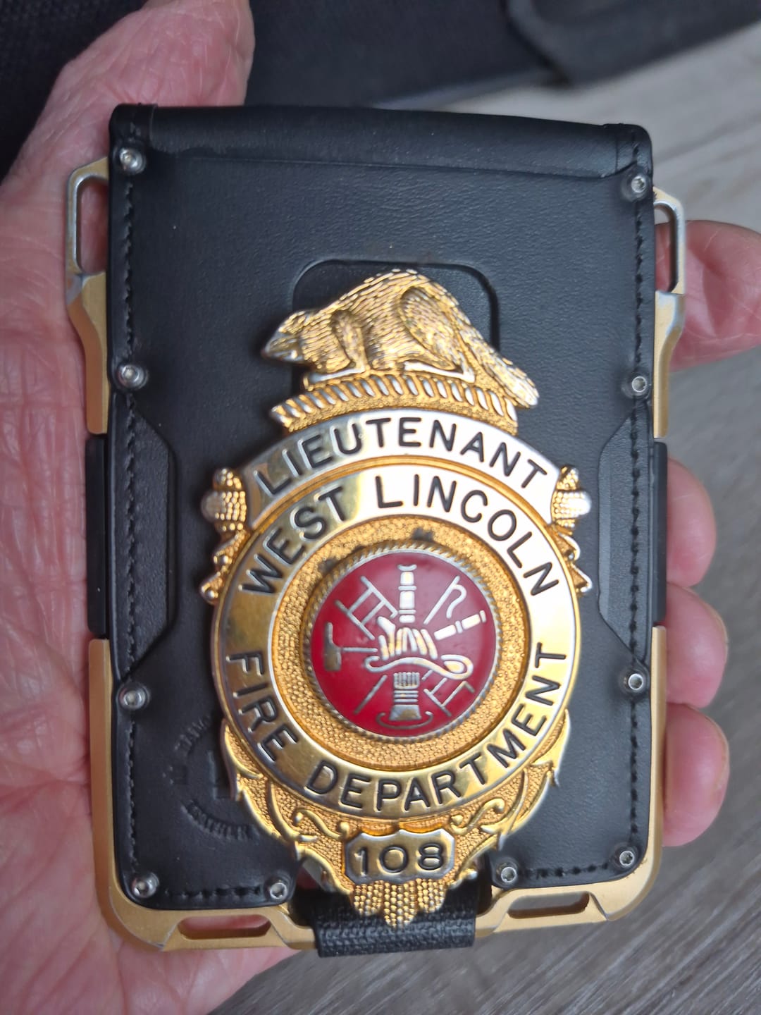 Customer photo review of M1 MAVERICK™ 4 POCKET BIFOLD LEATHER