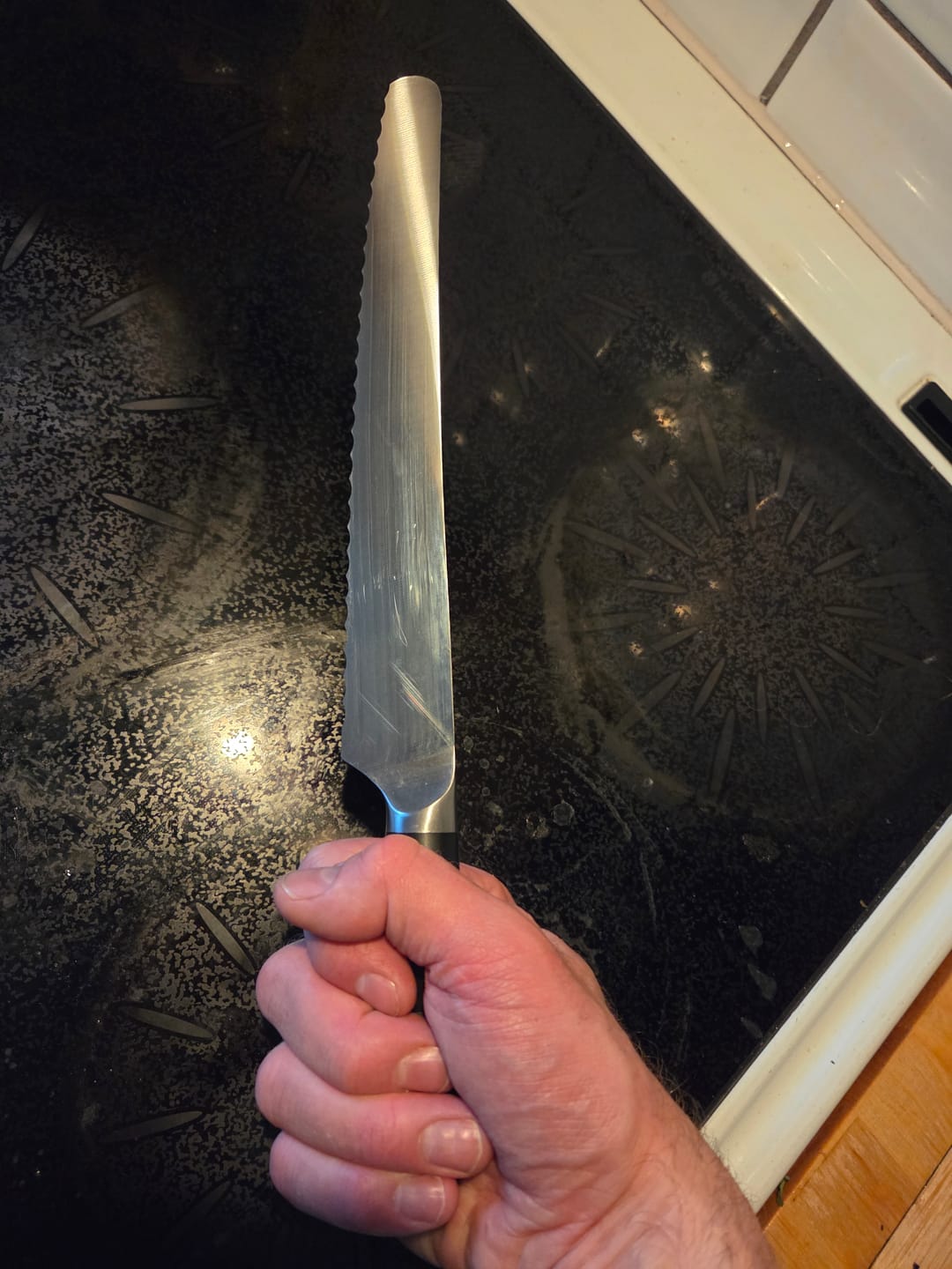 Customer photo review of Markus Aujalay Classic brödkniv 35 cm