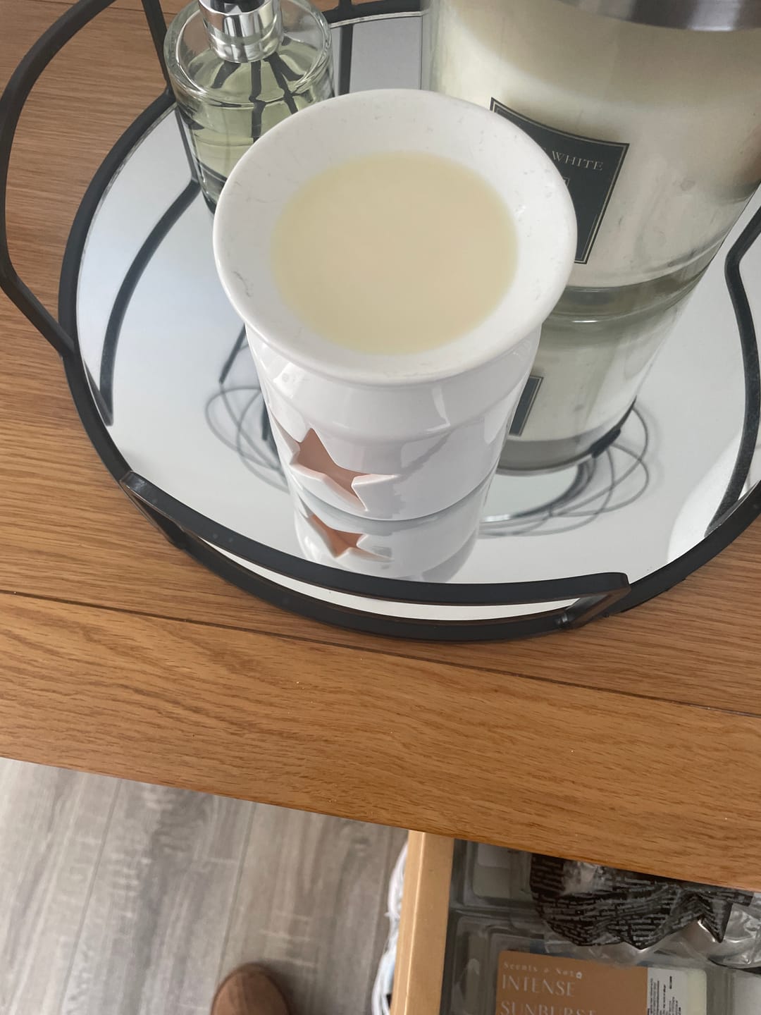 Customer photo review of Intense Sunburst Wax Melt