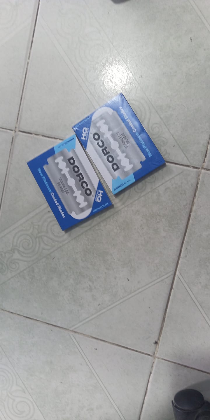 Customer photo review of Dorco - Paquete de Navajas