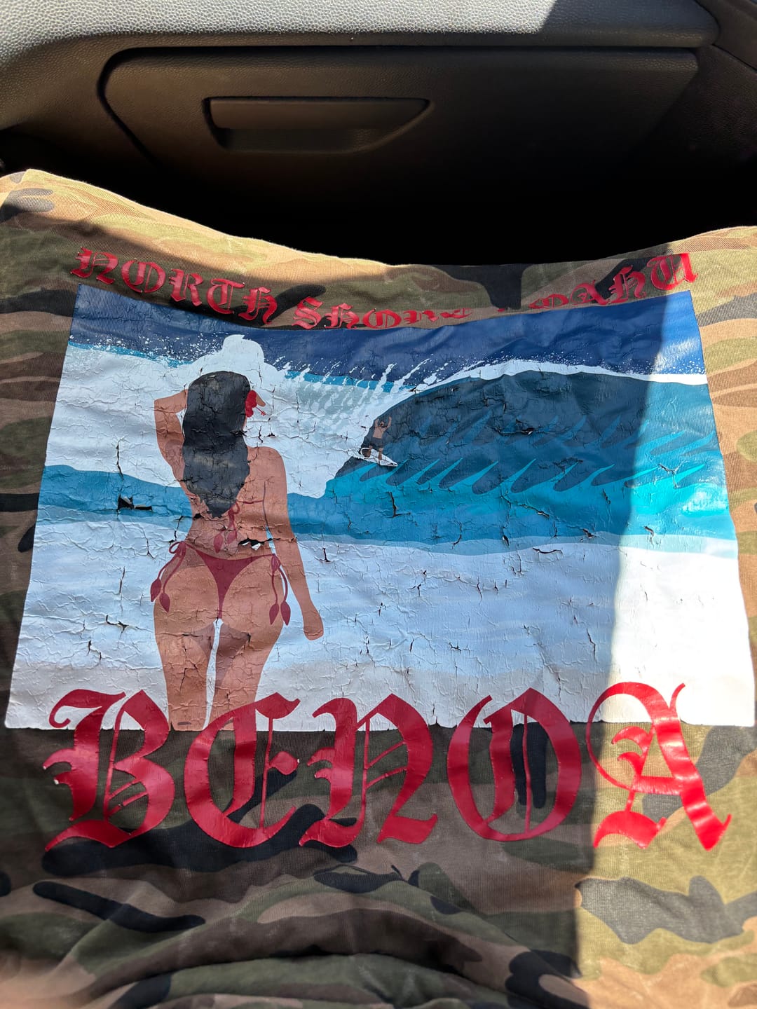 Customer photo review of Banzai Graphic Tee