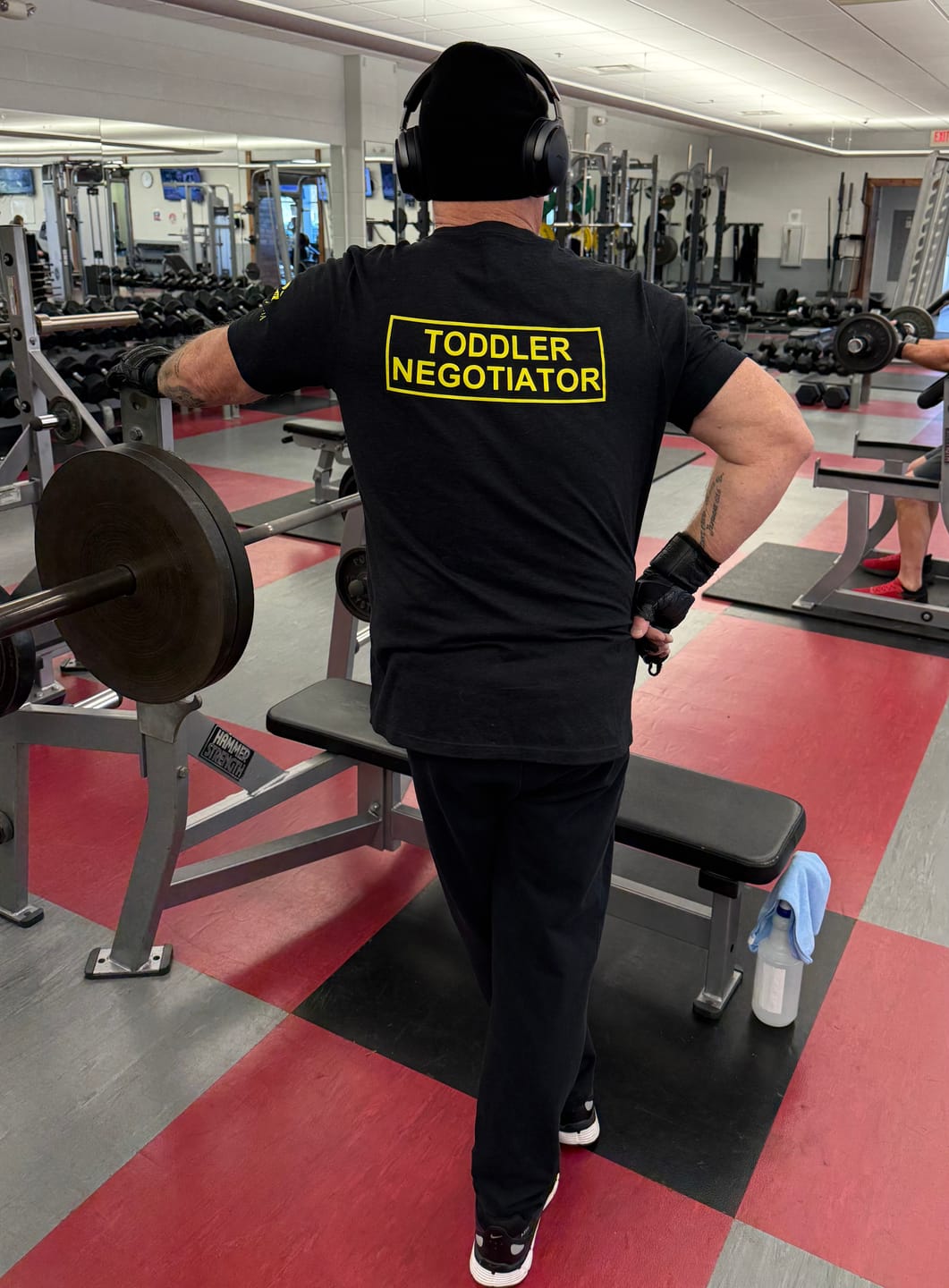 Customer photo review of Toddler Negotiator T-Shirt