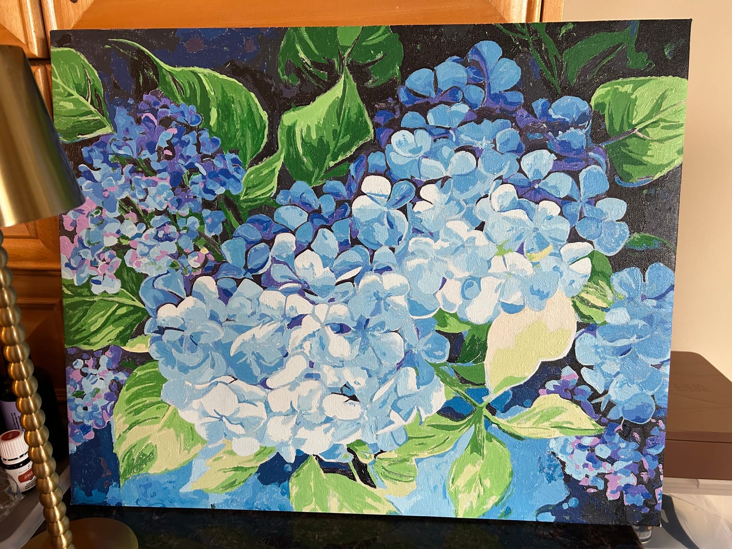 Customer photo review of Blue Hydrangea