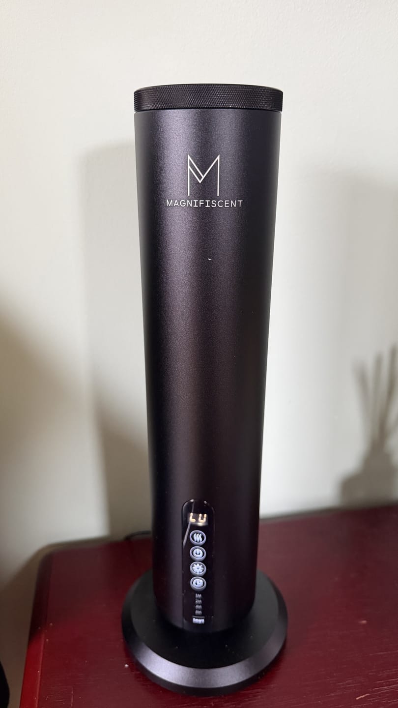 Customer photo review of LumaMax – The Most Premium Waterless Diffuser on the Market